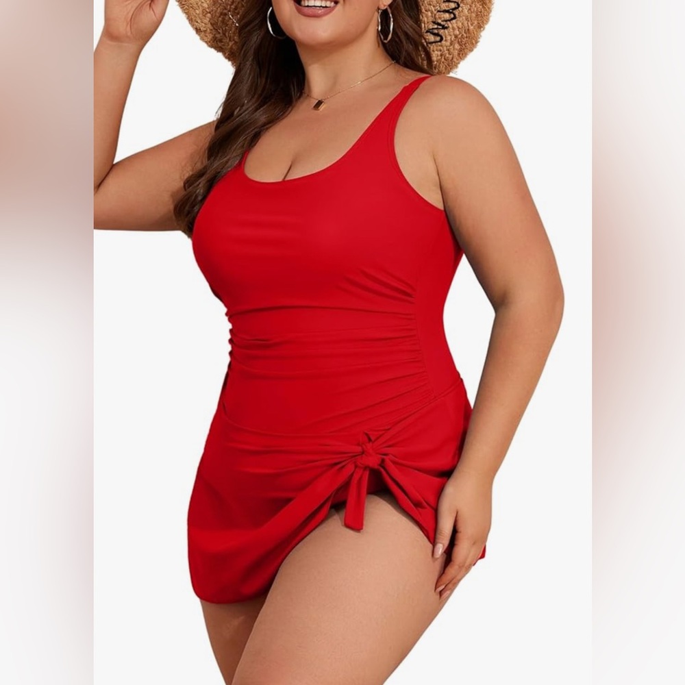 Eomenie Plus Size Swimdress